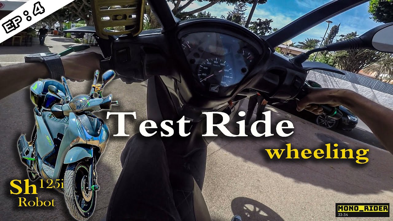 Test Ride: Sh 125i Robot🔥Gris_Nardo☠️