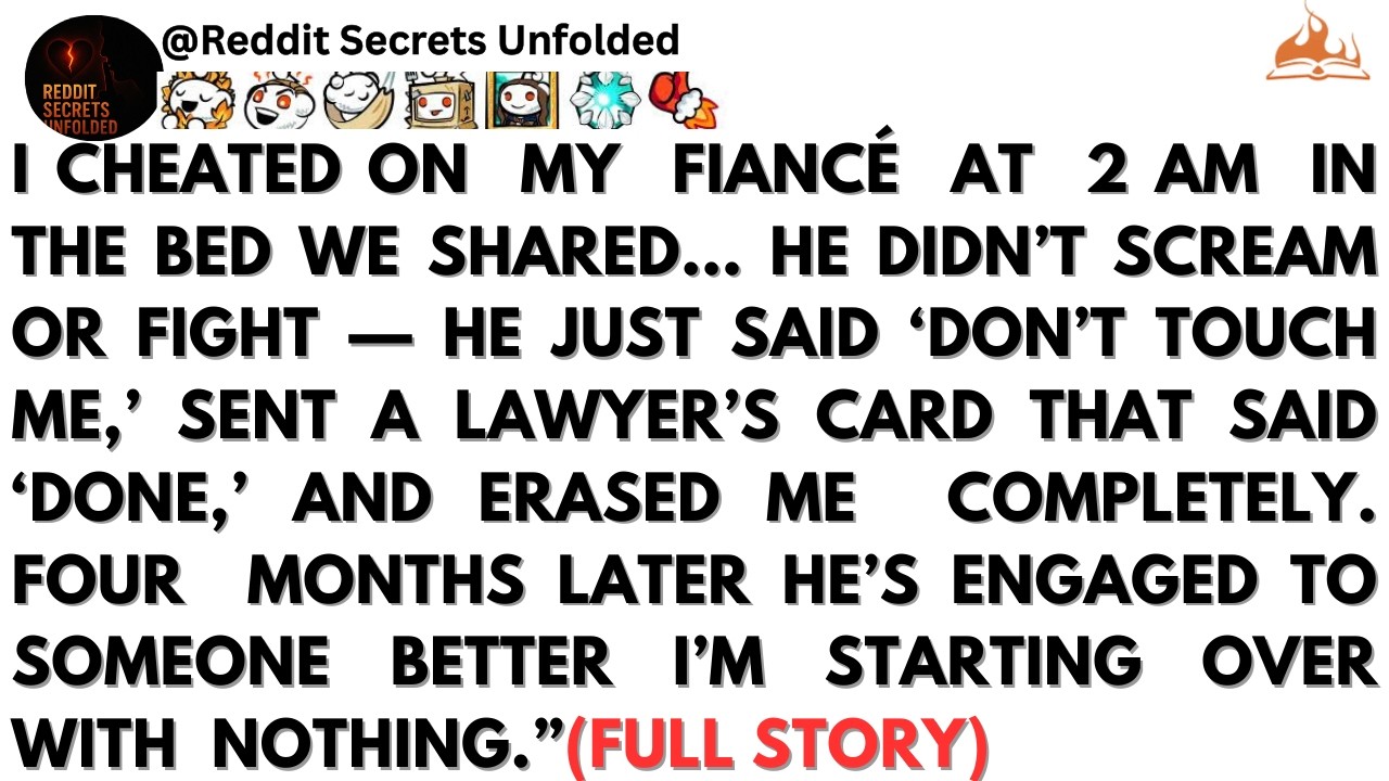“I Cheated on My Fiancé at 2AM in the Bed We Shared — He Just Said‘ Don’t Touch Me,