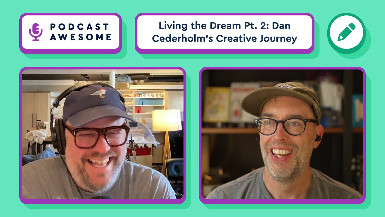 Dan Cederholm’s Creative Journey (Part 2) – Design, Community, and Craft | Podcast Awesome