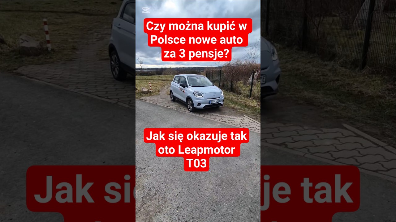 Nie uwierzysz w to ale naprawdę w Polsce można kupić nowe auto za 3 pensje. Oczywiście musi być *