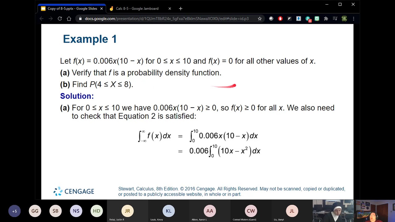 Calculus 2 Spring 2021 3-2-2021