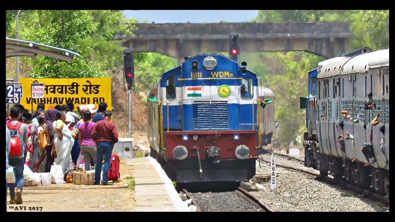 #11111 with RAJDHANI Express : Fancy numbered Loco Haules Trivendrum RAJDHANI Express