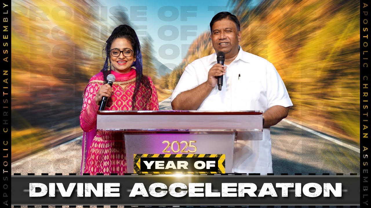 Year of Divine Acceleration - Pastor Caleb Joshua & Sister Kezia Caleb