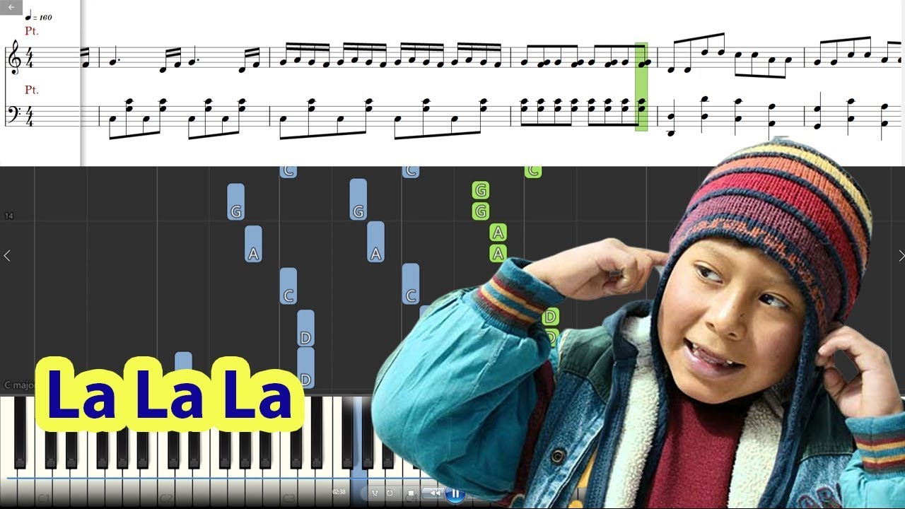 [Piano Tutorial] Naughty Boy - La La La ft. Sam Smith
