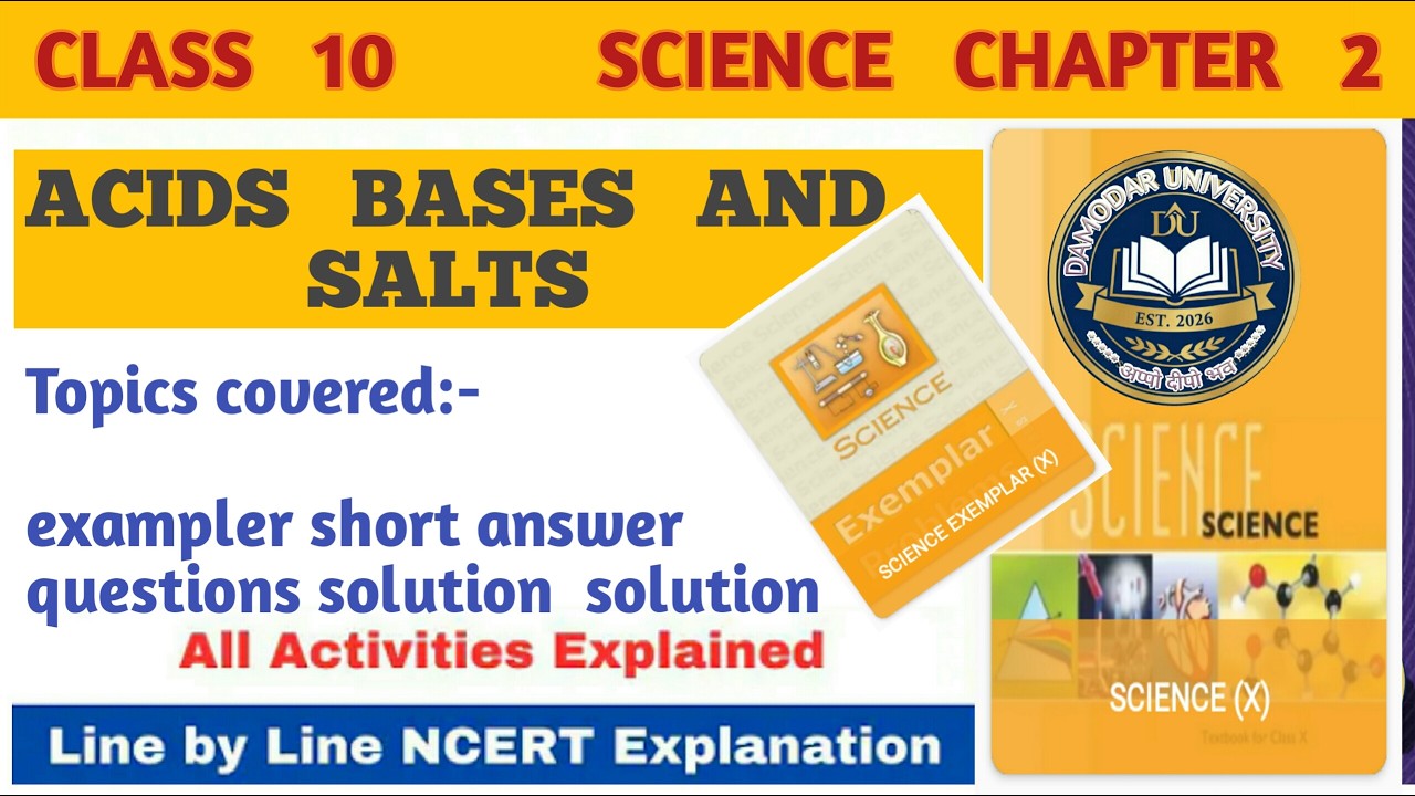 Ncert exampler short answer questions solution-class-10 science chapter-2 ACIDS BASES AND SALTS