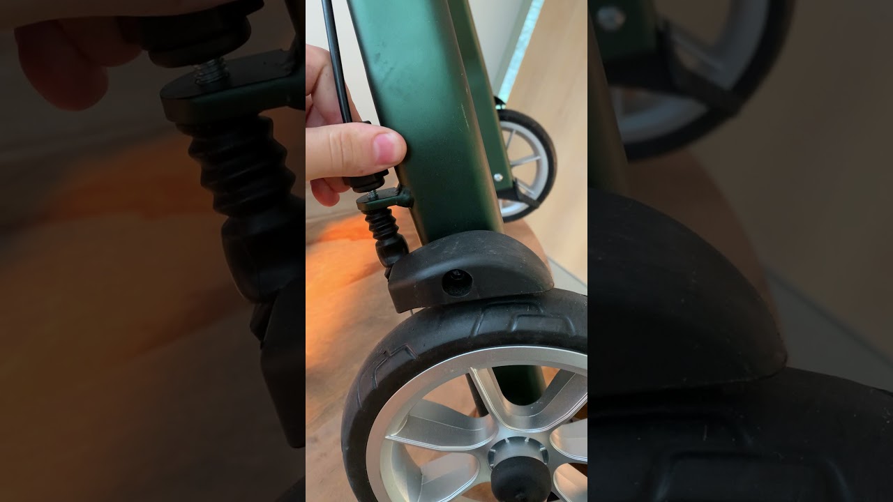 How-to adjust brake cable tension for the Trive walker