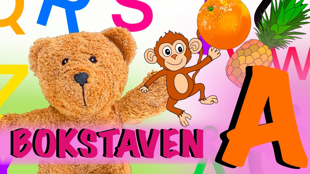 Bokstaven A - Lär dig bokstäver och alfabetet