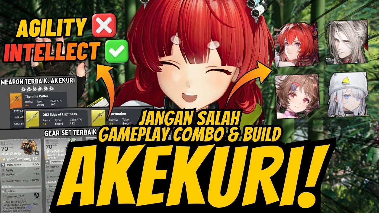 JANGAN SALAH BUILD AKEKURI !! All In Intellect + Pahami Combo Buff Link Nya
