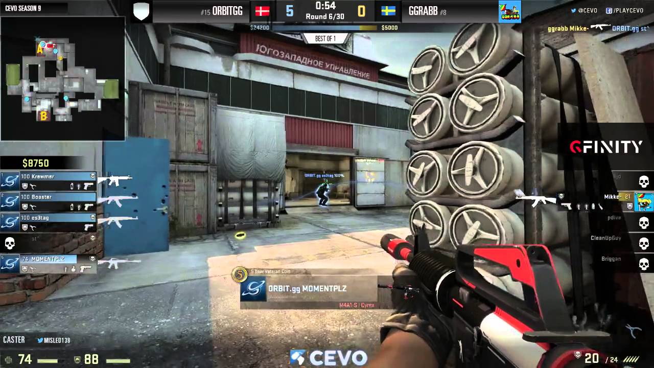 ggrabb vs OrbitGG (CEVO-M CS:GO Season 9) - Misled & Spuddington