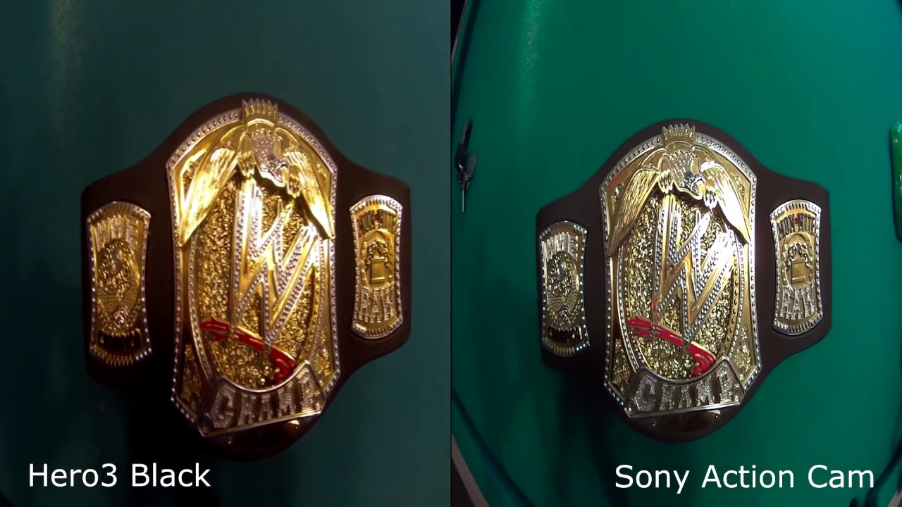 GoPro Hero3 Black vs Sony Action Cam VIDEO comparison