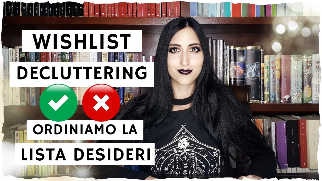 WISHLIST DECLUTTERING 📚 Svuoto la mia Lista Desideri Amazon DI TANTISSIMI LIBRI E SAGGI 🔥📚