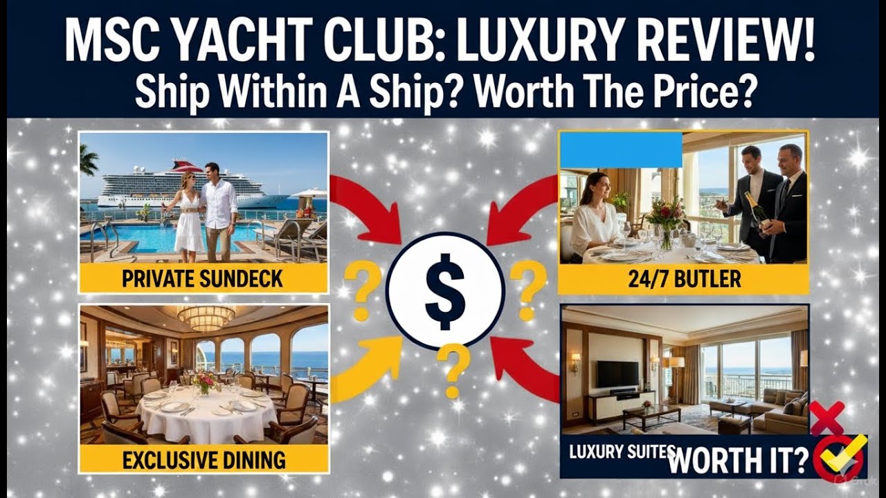 MSC Yacht Club Review: Is MSC's VIP 'Ship Within a Ship' Worth The LUXURY Price?