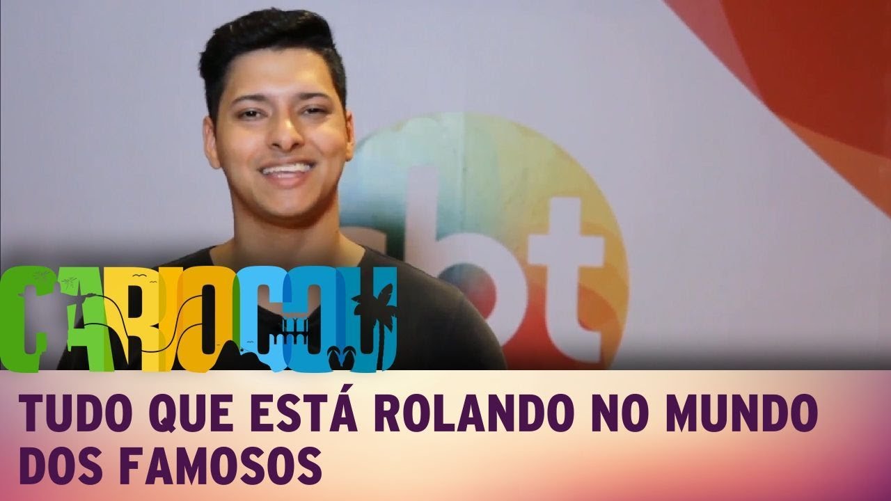 As novidades do mundo dos famosos do SBT