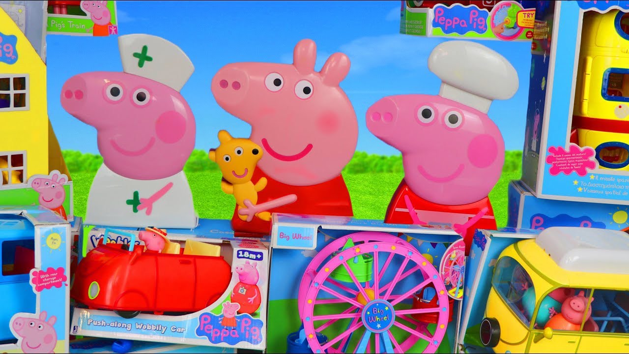 Des boîtes et maisons de jeu cochons pour enfants