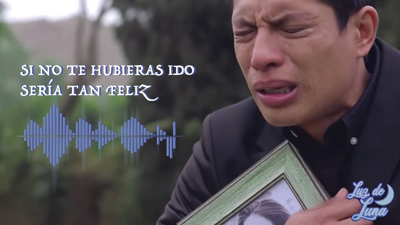 LUZ DE LUNA - SI NO TE HUBIERAS IDO (VIDEO CON LETRA)