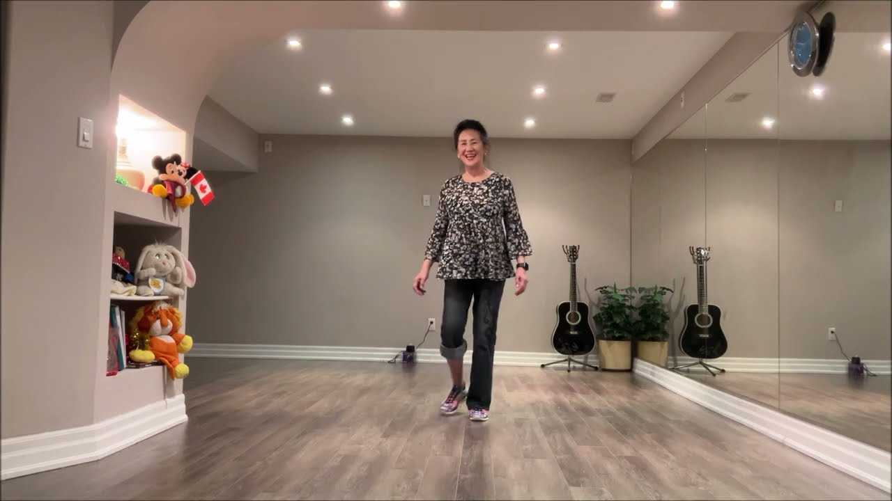 Cowgirl Rockin' line dance (Dance & Teach)