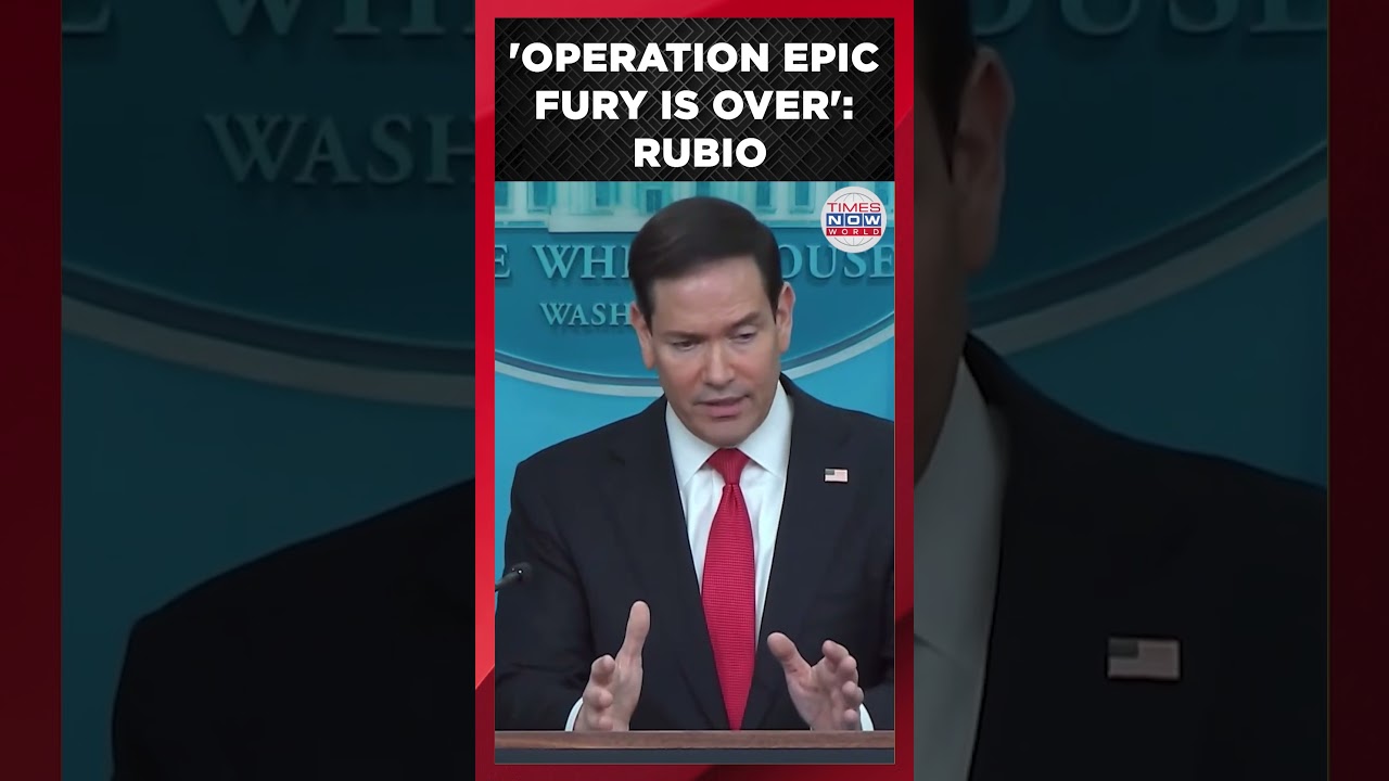 WATCH: Rubio Signals Iran Nuclear Material Key to Ending War Talks | Times Now World