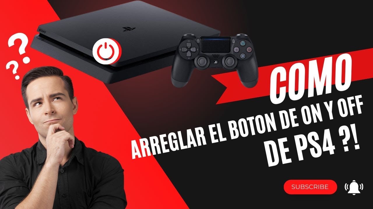 🔴Cómo arreglar el BOTON DE ENCENDIDO de la consola - Paso a Paso 🔴