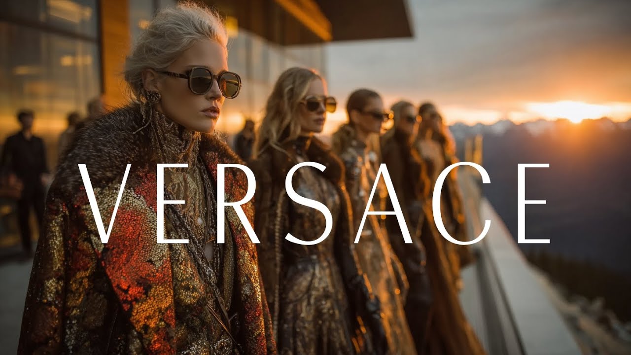 Зимний Плейлист Подиума: Шикарная Ноябрьская Мода для Холода от VERSACE Shop