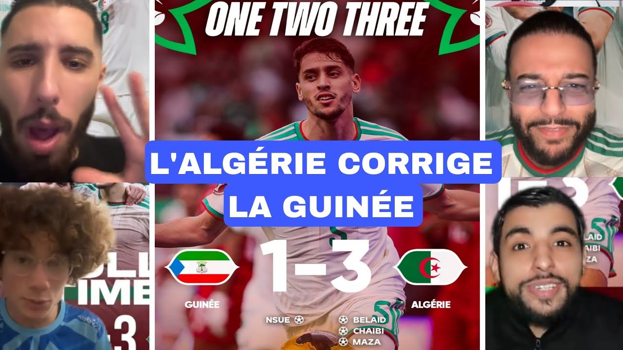 🚨 𝗟’𝗔𝗟𝗚𝗘́𝗥𝗜𝗘 🇩🇿 𝗙𝗥𝗔𝗣𝗣𝗘 𝗙𝗢𝗥𝗧 𝗘𝗧 𝗣𝗥𝗘𝗡𝗗 𝗦𝗔 𝗥𝗘𝗩𝗔𝗡𝗖𝗛𝗘 𝗙𝗔𝗖𝗘 𝗔̀ 𝗟𝗔 𝗚𝗨𝗜𝗡𝗘́𝗘 𝗘́𝗤𝗨𝗔𝗧𝗢𝗥𝗜𝗔𝗟𝗘 🇬🇶 𝗔̀ 𝗟𝗔 𝗖𝗔𝗡 2025