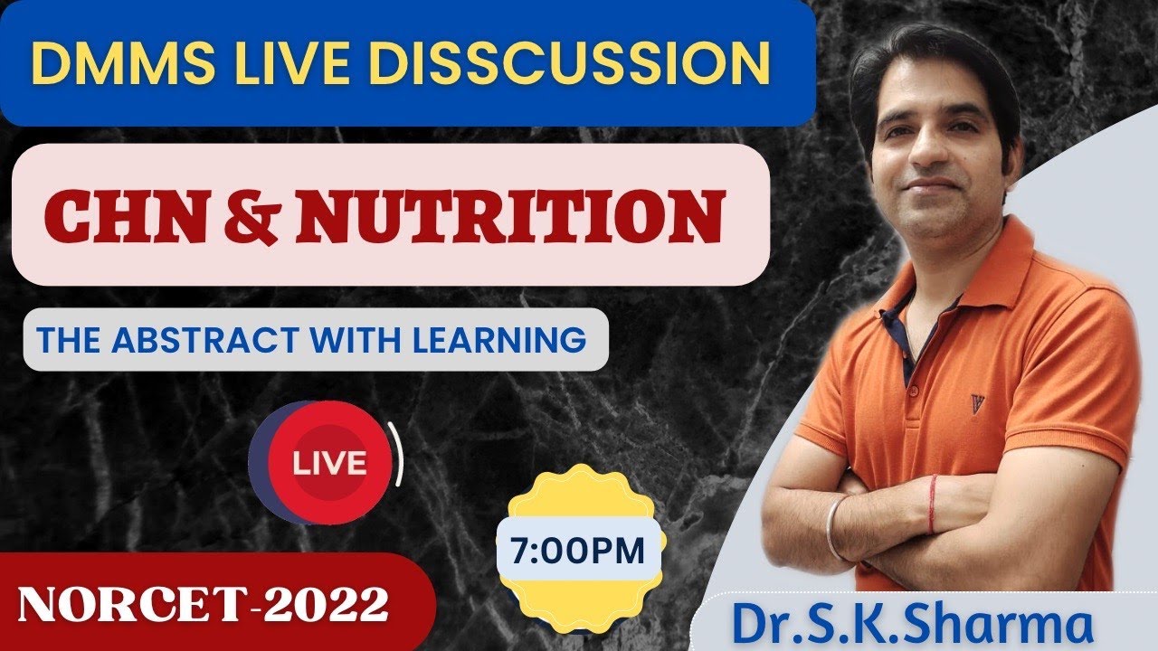 NORCET 2022 | PAPER SOLUTION | CHN AND NUTRITION  | MEMORY BASED PAPER | Check your answer with Dmms