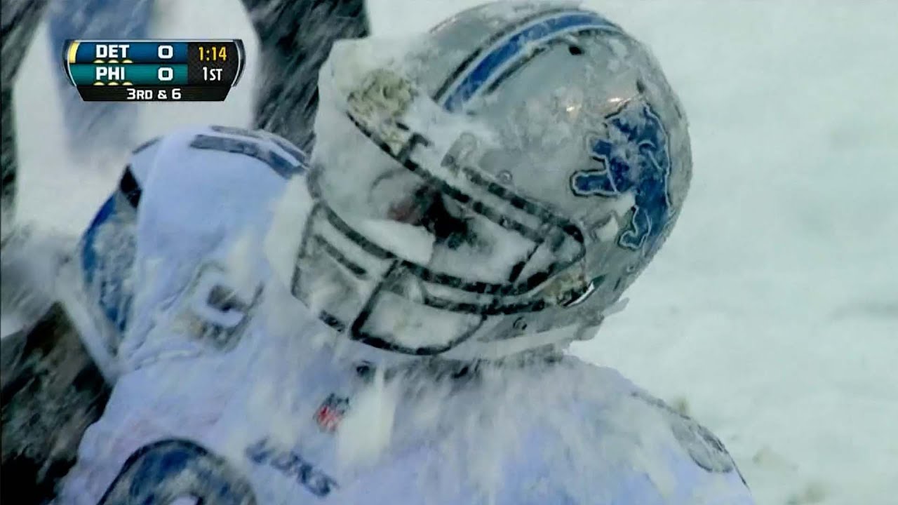 60 Minutes of INSANE NFL Snow Highlights!