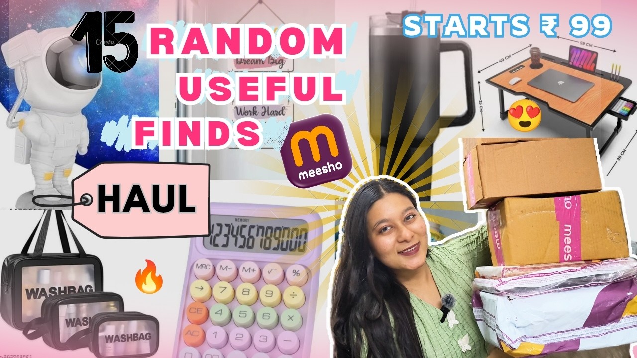 Best* MEESHO Random Finds HAUL💖 Starts ₹99😍| Products You’ll Love !✨