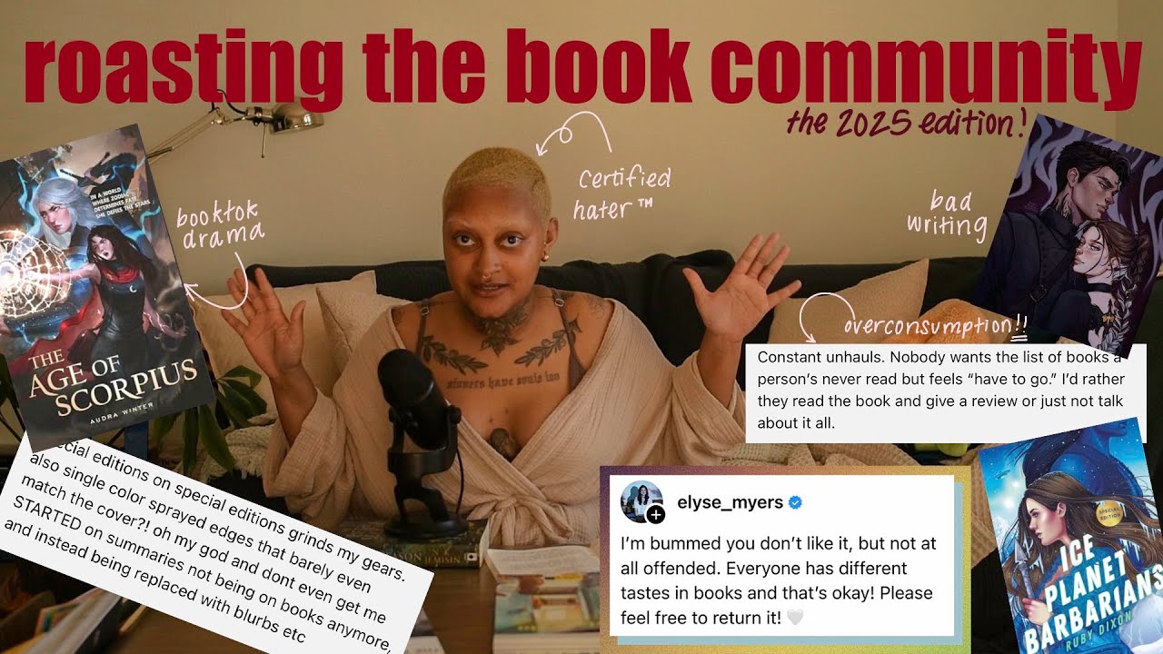 Книжное сообщество становится всё хуже и хуже 🗣️ Тренды 2025 года, драма и т.д.