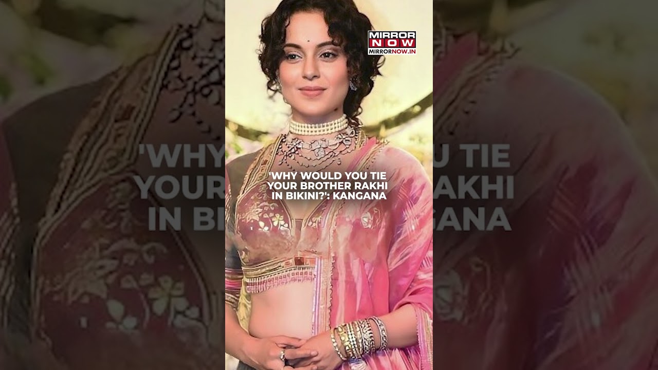 Kangana Slams Kriti's Rakhi Ad: BJP MP Questions Actress's Clothing Choice; Kriti Hits Back #shorts