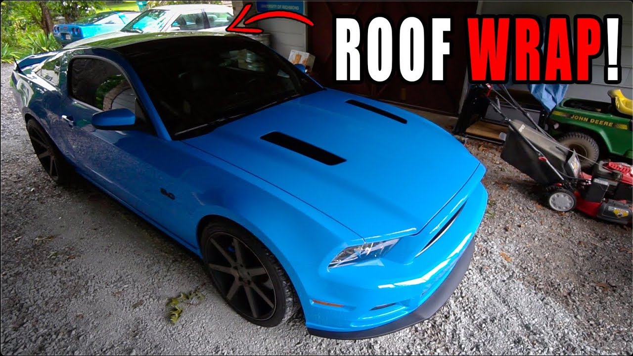 BUILDING BLUCIFER: Black VINYL ROOF Wrap! | Episode 7