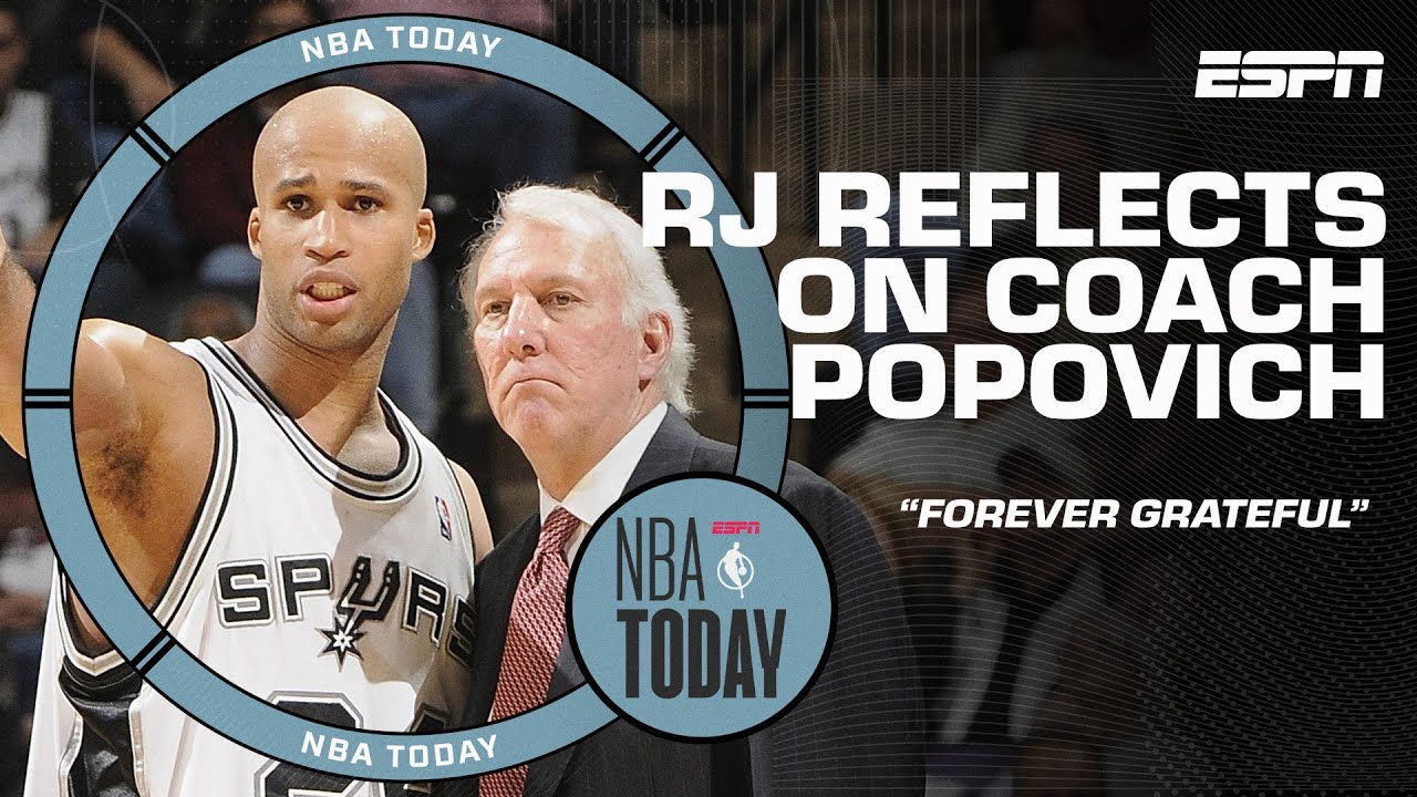 Richard Jefferson is ‘forever grateful’ for what Gregg Popovich did for his career | NBA Today
