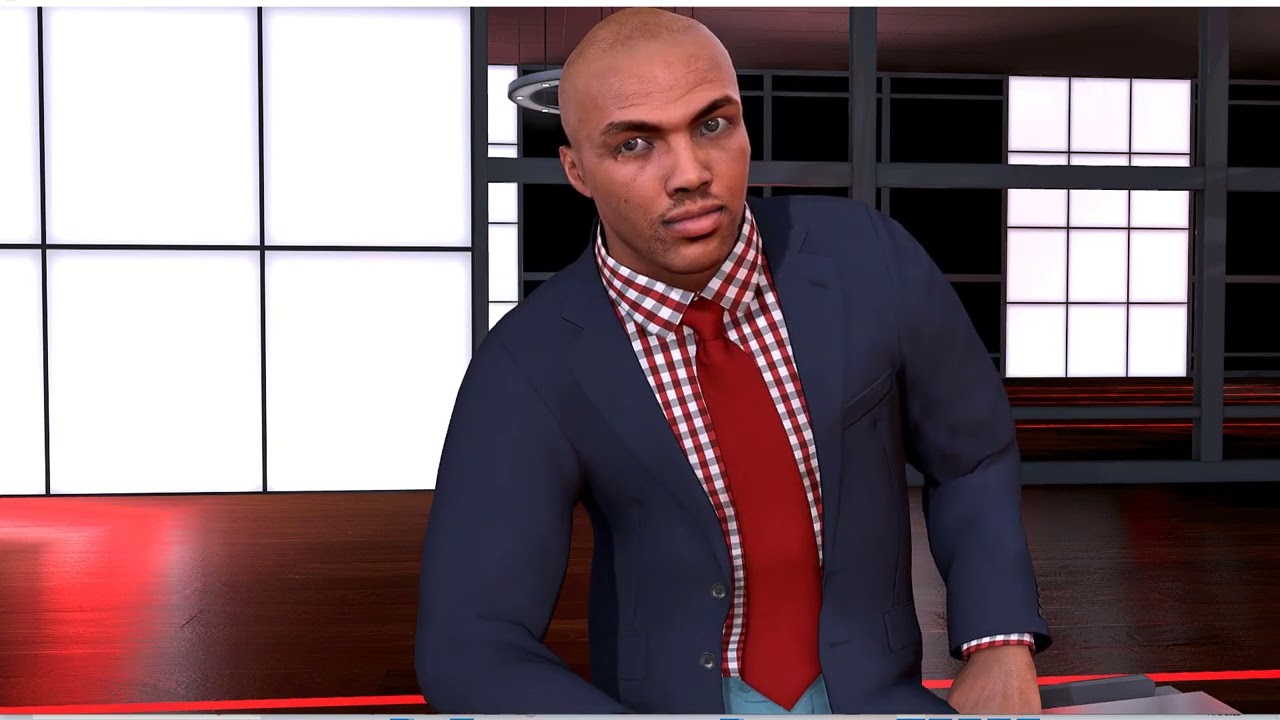 Charles Barkley TNT test
