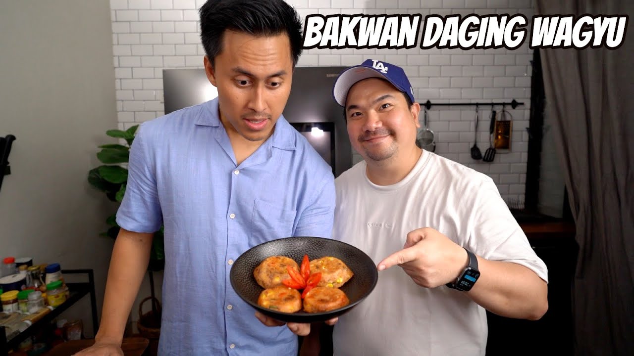 BIKININ TAKJIL BAKWAN DAGING WAGYU BUAT DIMS THE MEAT GUY!!!