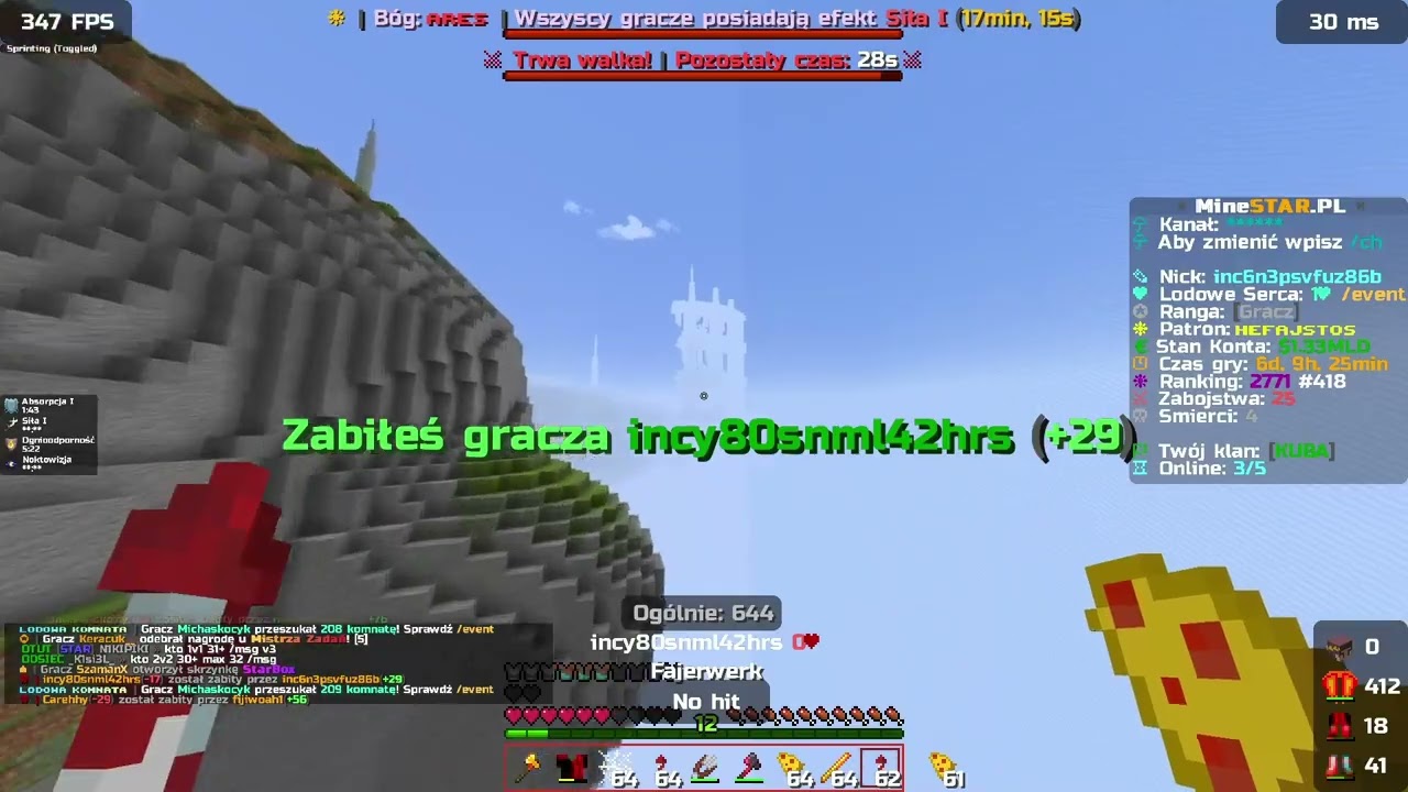 Totalna deklasacja skypvp | duzo eventowek | losowanie Miecza 35 |