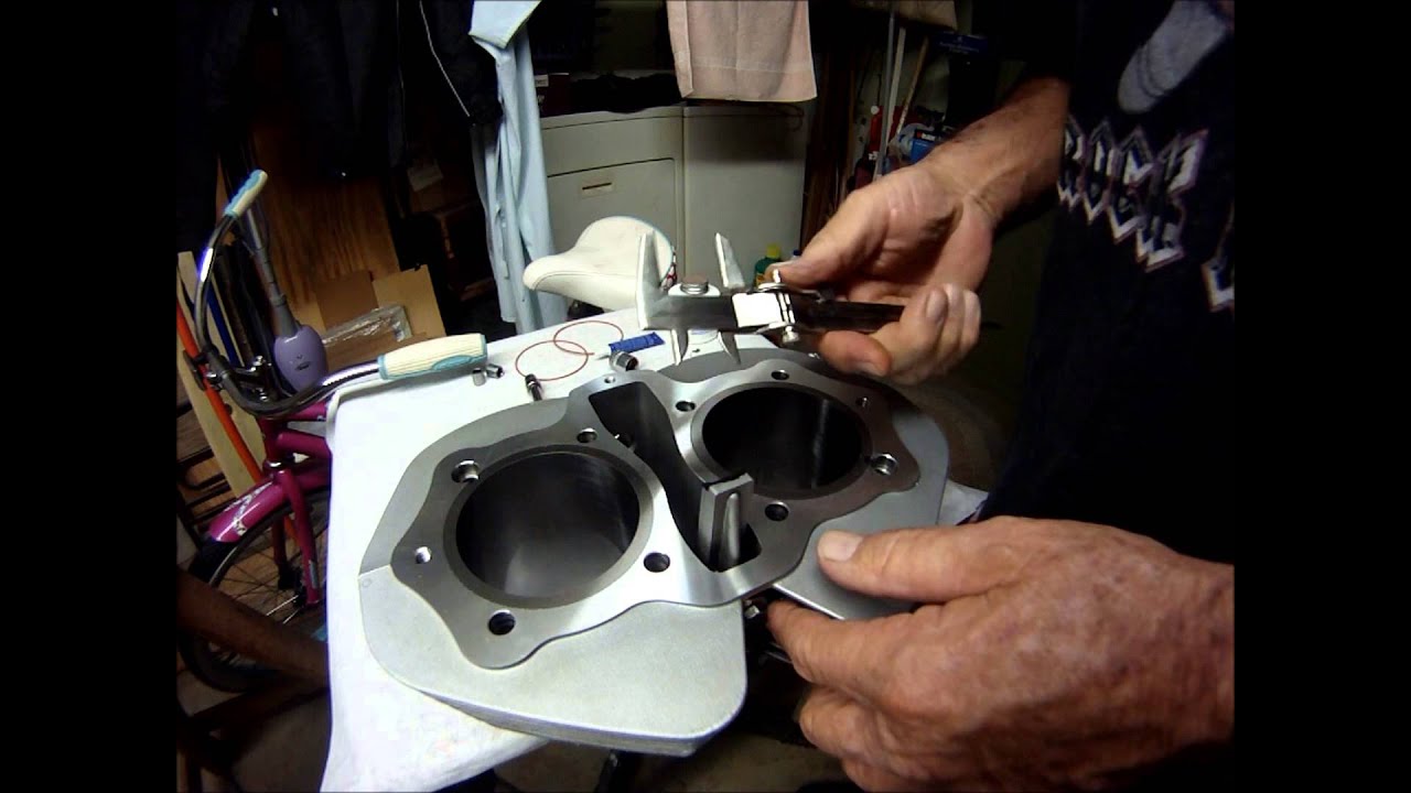 XS650 The Big Bore Part 15(Jug & Piston prep for installation)
