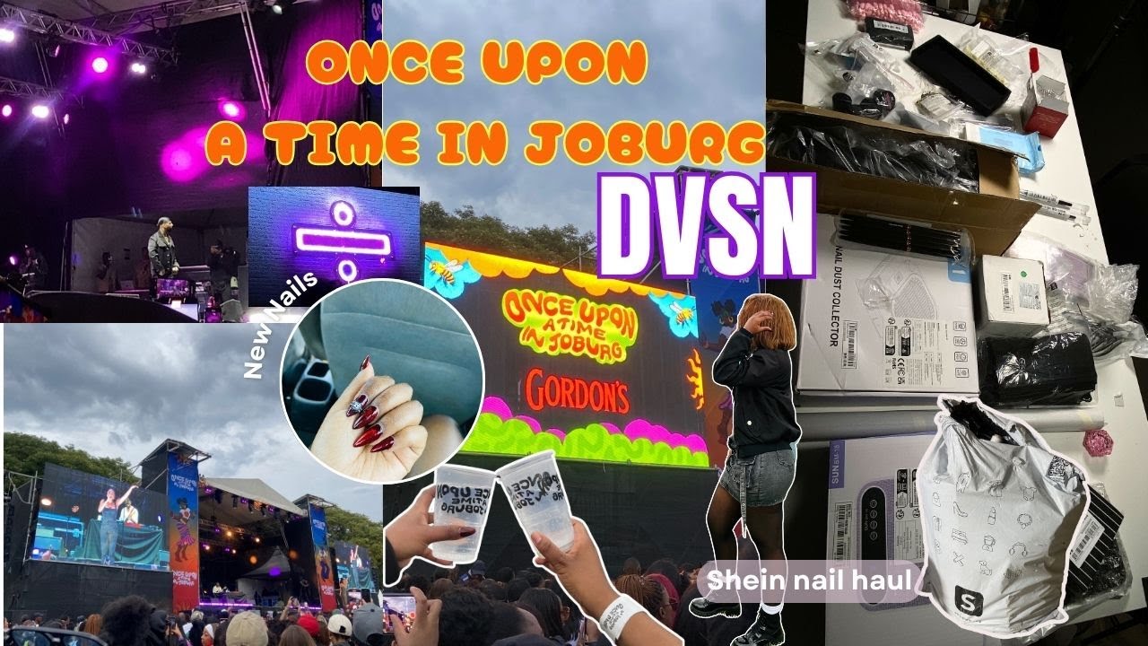 VLOGMAS WEEK 2 | Once upon a time in Joburg | Doing my nails | Shein nail haul #dsvn