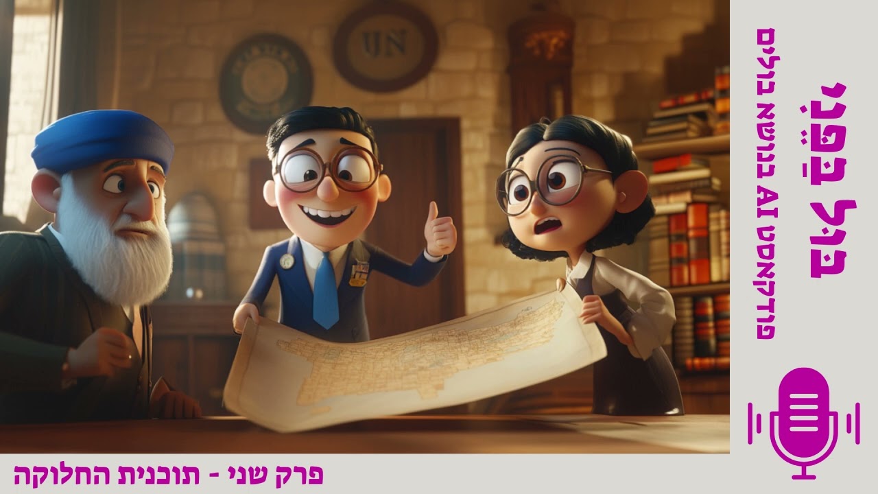 בּוּל בַּפֵּנִי - פודקאסט AI בנושא בולים - פרק שני - בול תוכנית החלוקה
