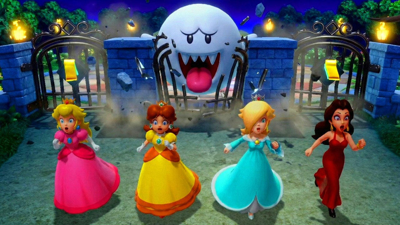 【スーパーマリオパーティ ジャンボリー】対決 4人プレイのプリンセスバトルミニゲーム | Mario Switch