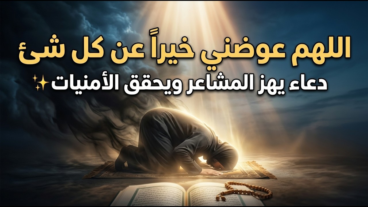 دعاء اللهم عوضني خيراً عن كل شئ