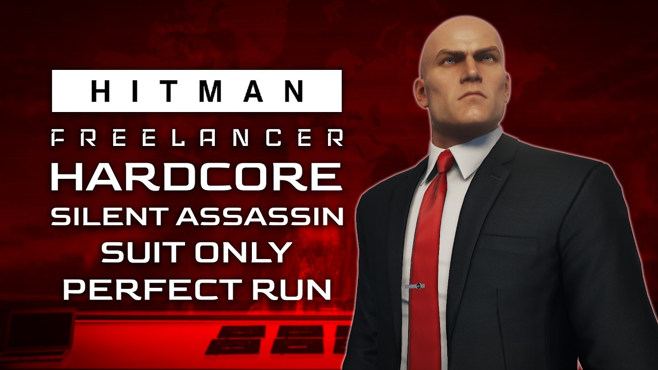Freelancer Silent Assassin Suit Only Perfect* Run on Hardcore - HITMAN World of Assassination