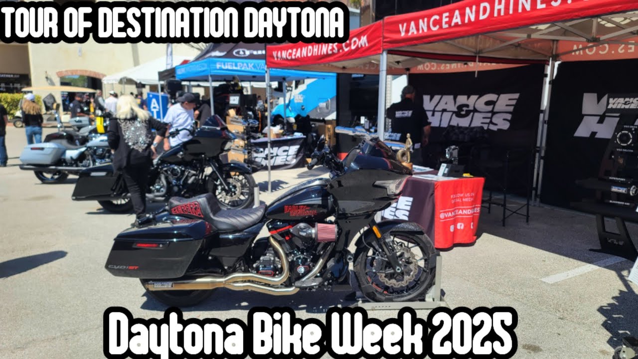 Touring DESTINATION DAYTONA at 2025 Daytona Bike Week