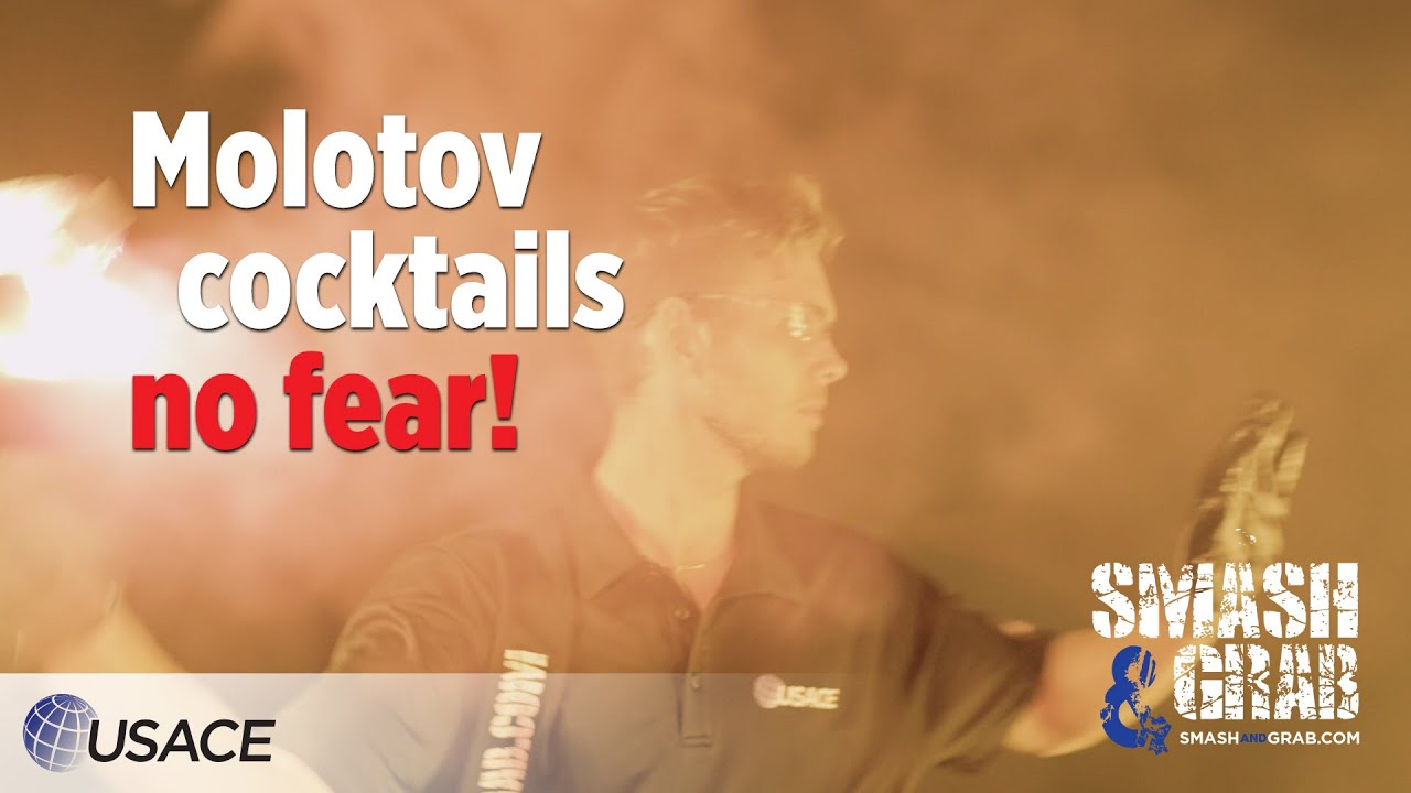 Watch a Firebomb Attack in Slow Motion