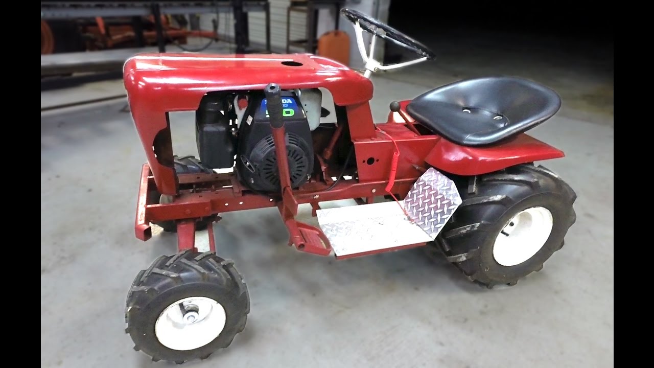 Modifying a vintage 1967 Wheel Horse Lawn Ranger 157 tractor