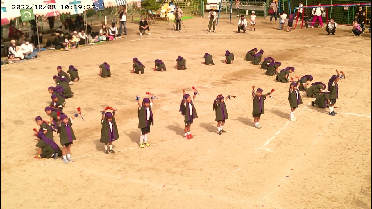 R4滝尾幼稚園　運動会　兎組遊戯