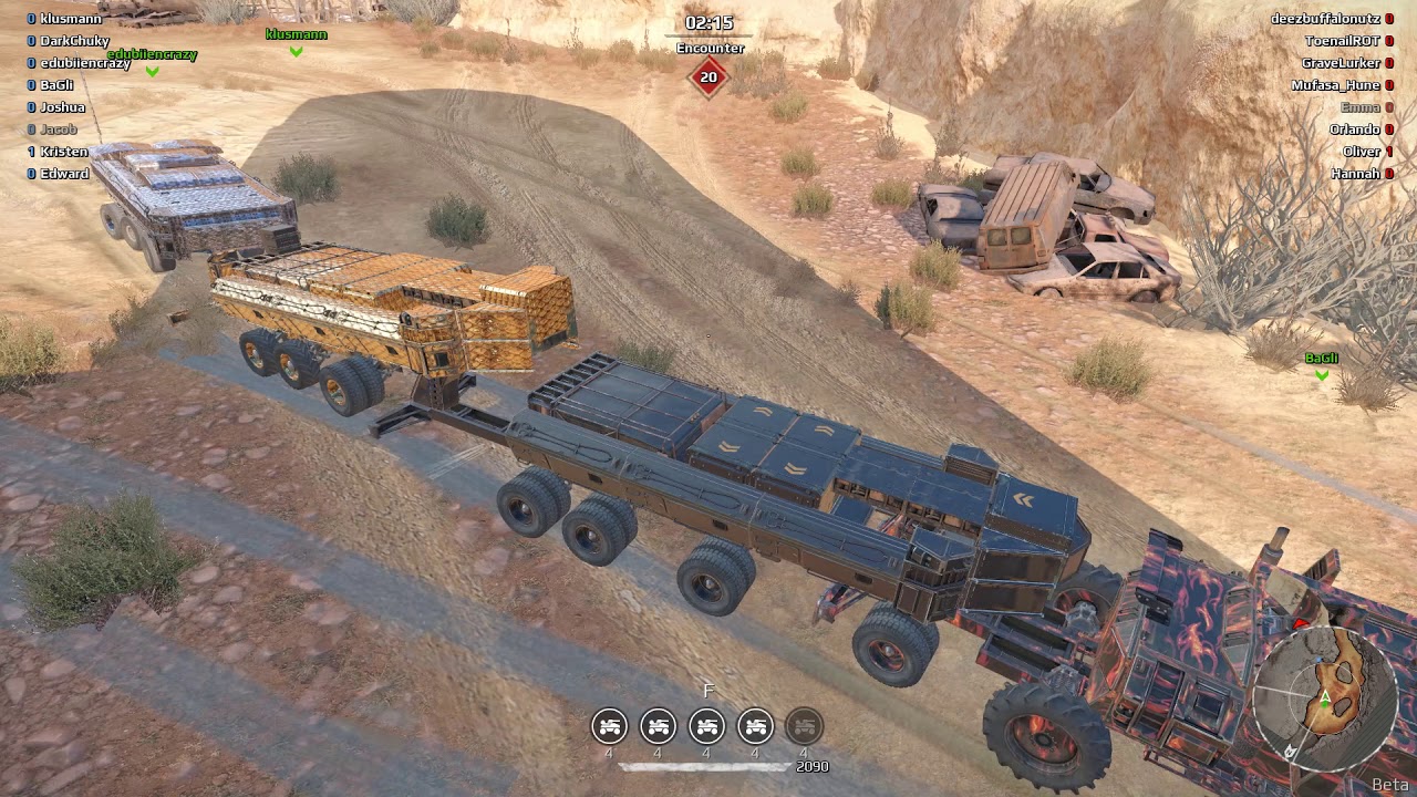 CrossOut 4 Train Win Complete