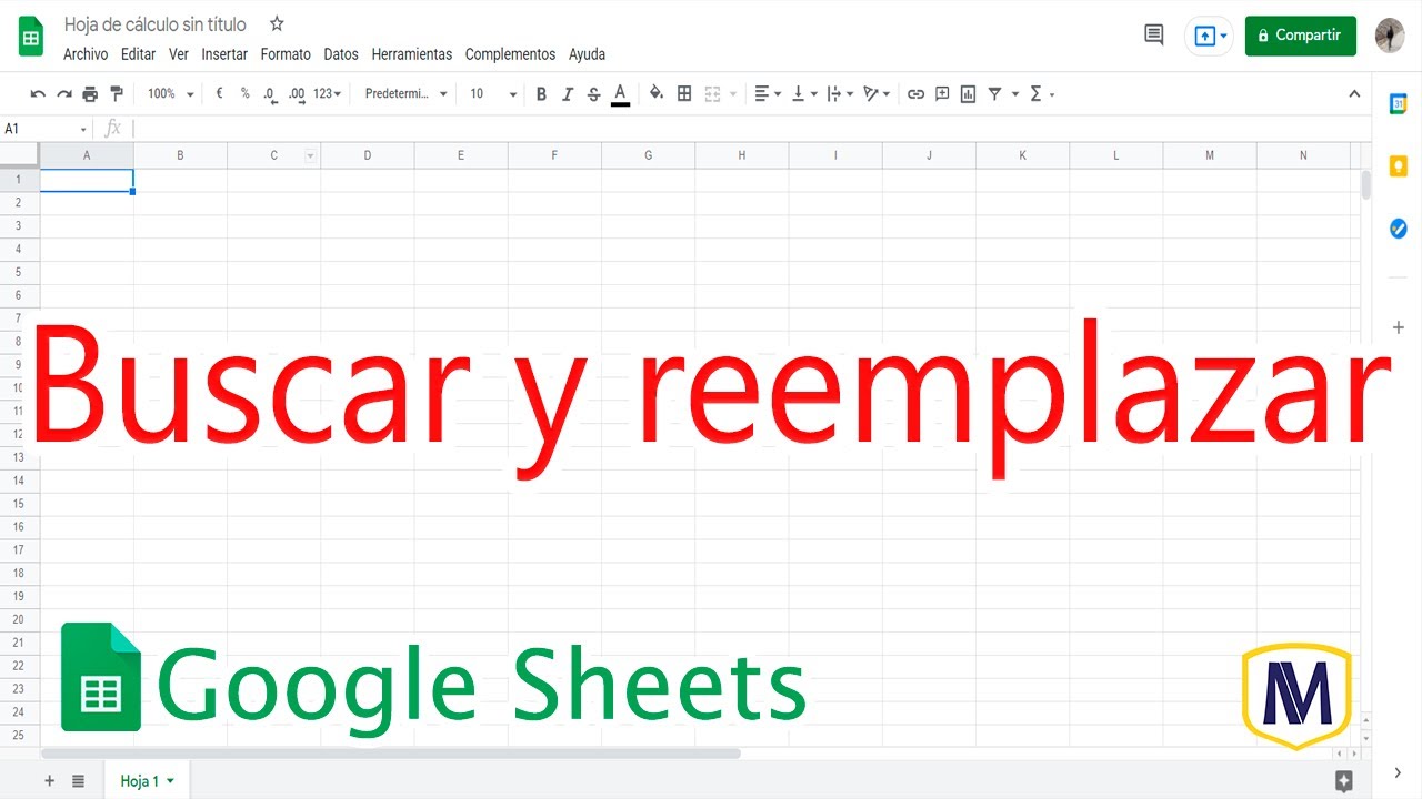 Buscar y reemplazar &ndash; Google Sheets (curso en l&iacute;nea)