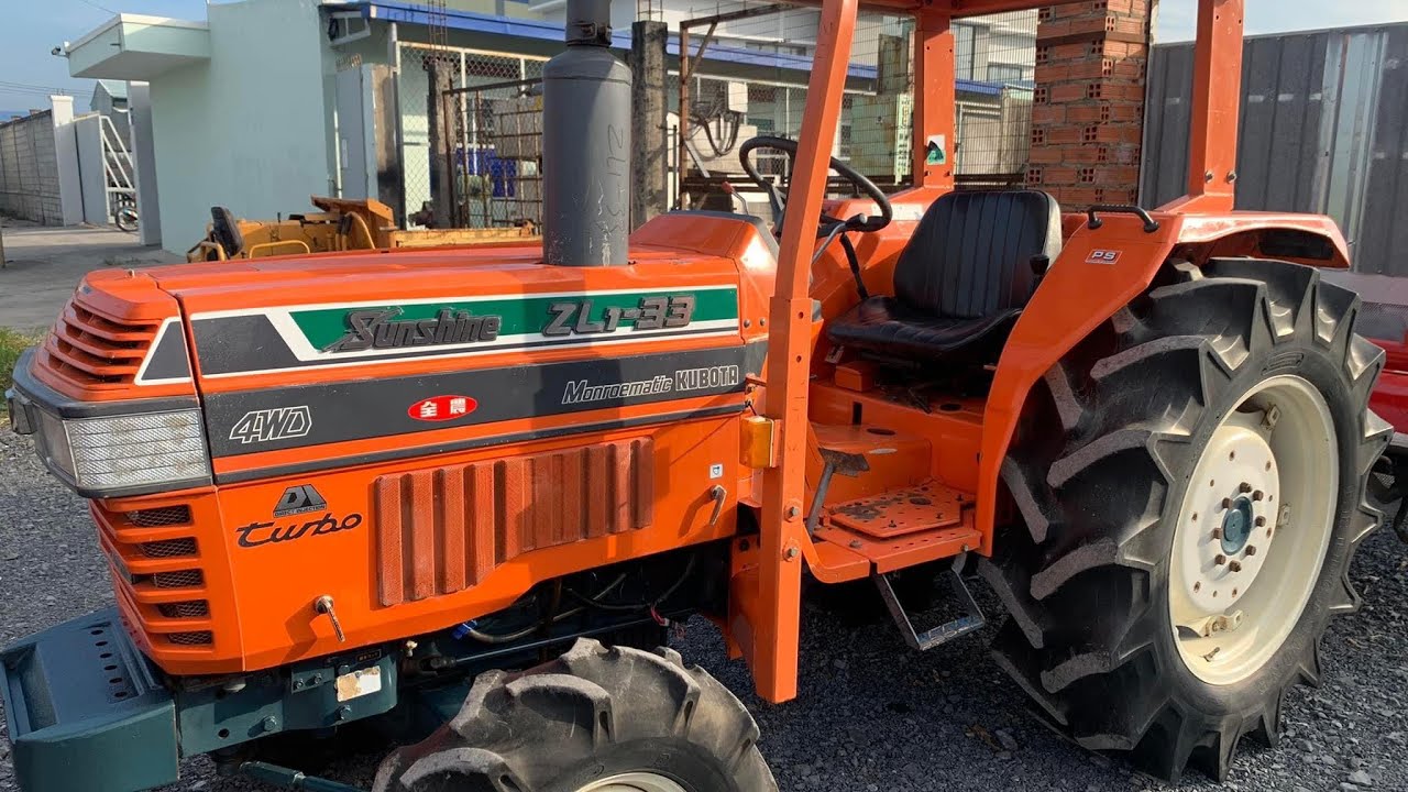 Đại Thành KuBoTa Zl1 33 Tractor số cơ ben cơ trợ lực lái 4WD hàng Nhật Bãi/ Phân Biệt Số cơ Và nhớt