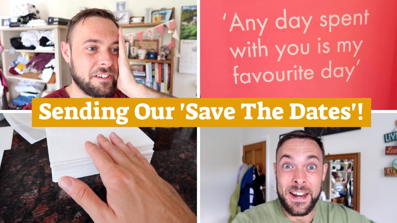 VLOG | Sending 'Save the Dates' & Thinking about Wedding Attire!