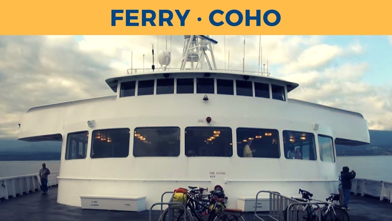 Passage on ferry COHO, Port Angeles - Victoria (Black Ball Ferry Line)