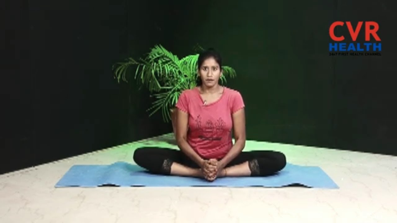 యోగ ఆరోగ్యం : Yoga Basic Poses for Beginners | Yoga Class | CVR Health